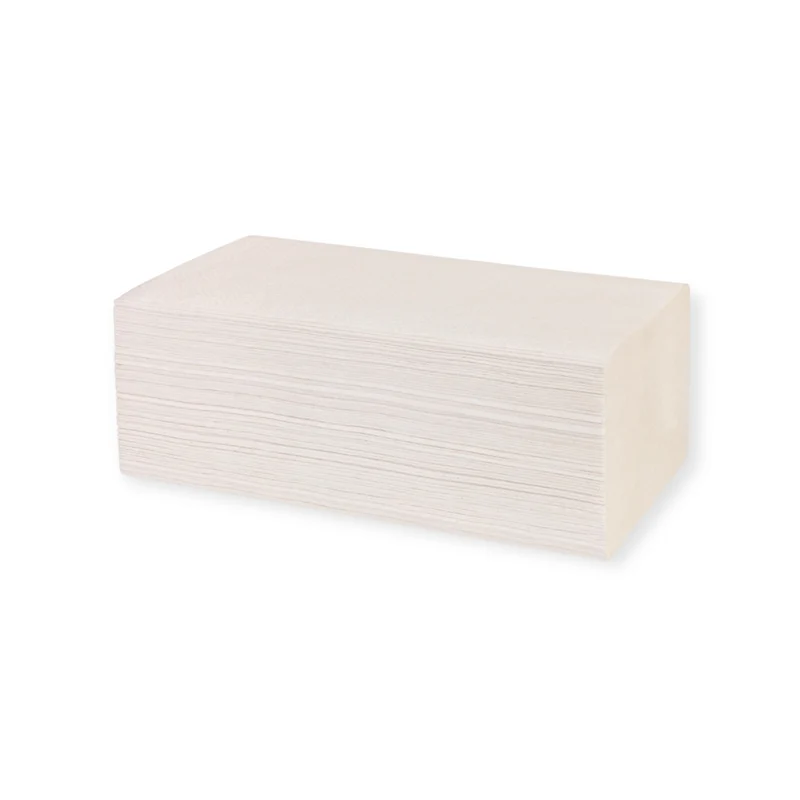 Falthandtücher, V-Falz, 2-lagig, 23,00 x 21,00 cm, 3200 Blatt. Recycling