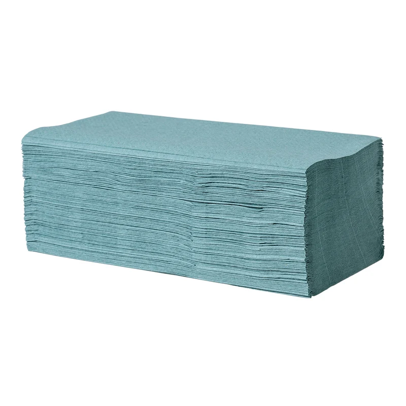 Falthandtücher, V-Falz, 1-lagig, 25,00 x 23,00 cm, 5000 Blatt, RC Krepp