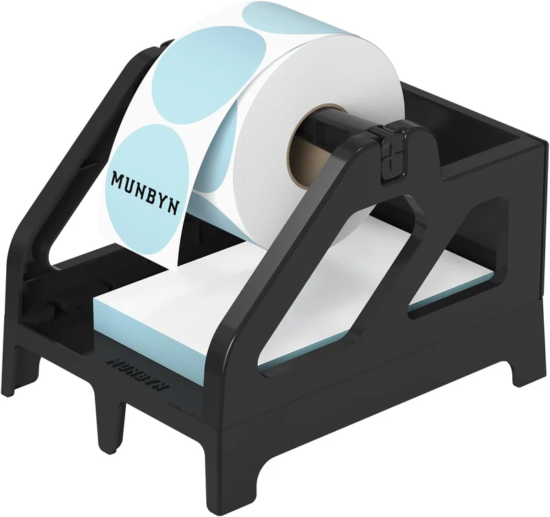 MUNBYN ILH01 Etikettenhalter für Rollen- und Fanfold-Etiketten