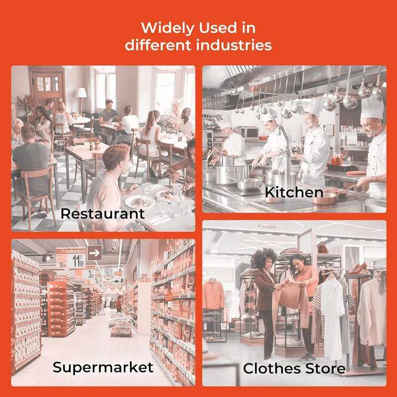 MUNBYN P047U 80mm USB Bondrucker für Restaurants und Geschäfte