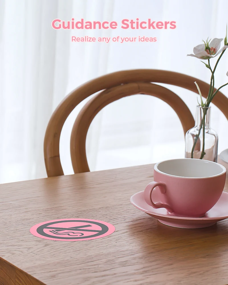 MUNBYN 3" Round Thermal Labels for Product, Logo and Multi-Purpose Use