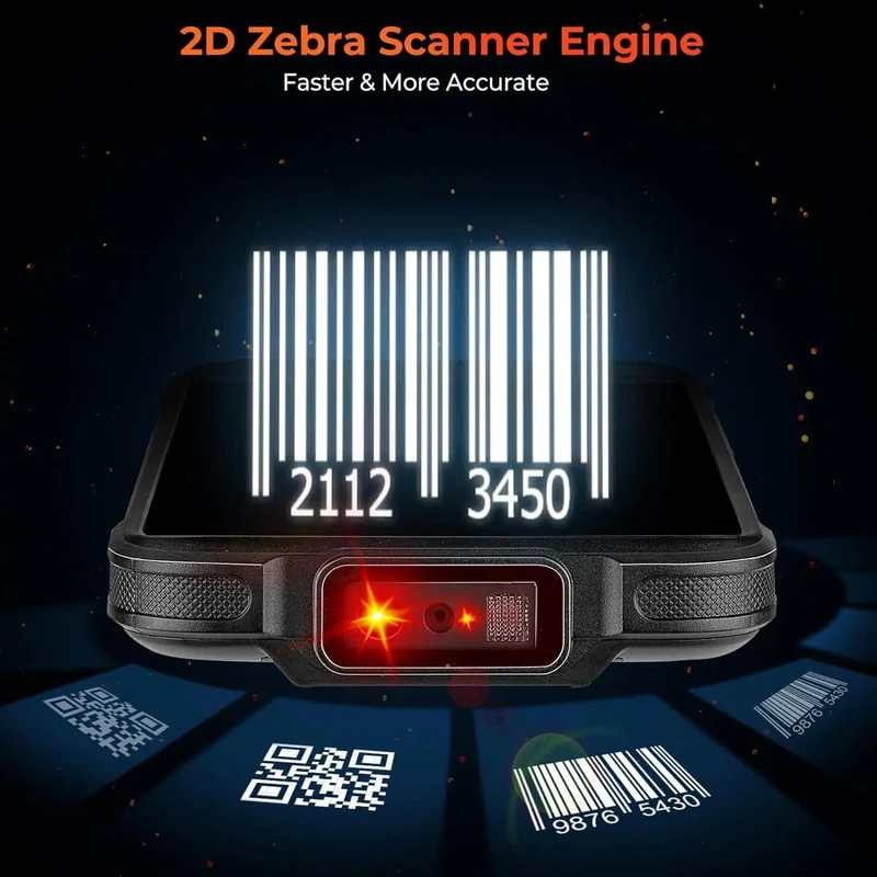 MUNBYN IPDA101P Android Mobile Computer with Zebra SE4710 Scanner