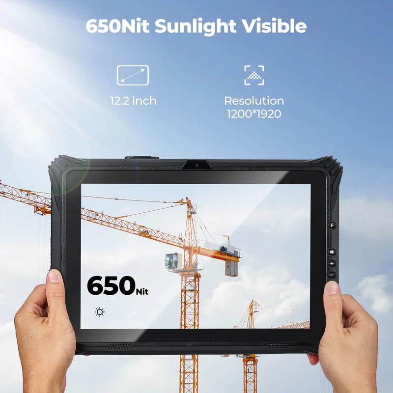 MUNBYN IRT09J Rugged Tablet for Field and Warehouse Work