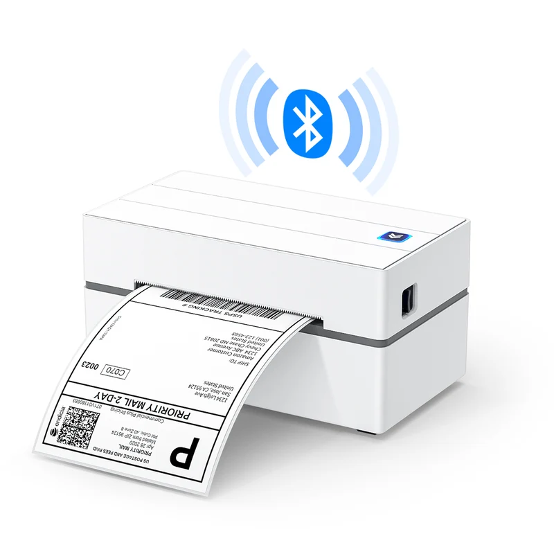 MUNBYN RW130B Bluetooth Thermal Label Printer