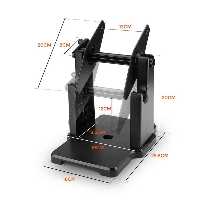 MUNBYN ILH01 Roll and Fan-Fold Label Holder for Shipping Labels