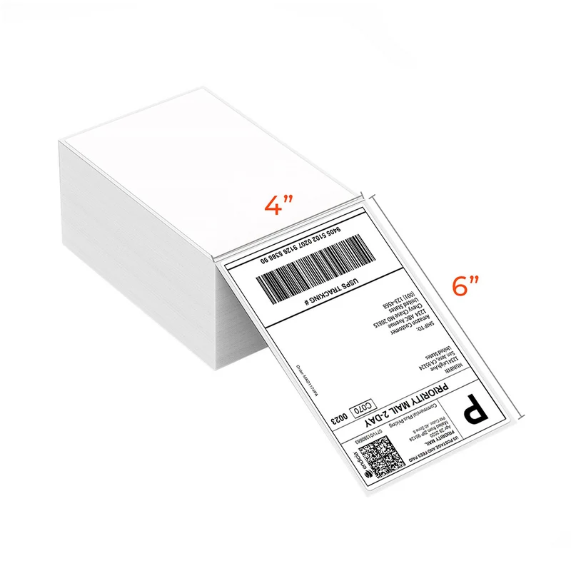 MUNBYN 4x6 Fan-Fold Direct Thermal Shipping Labels for Ecommerce Orders