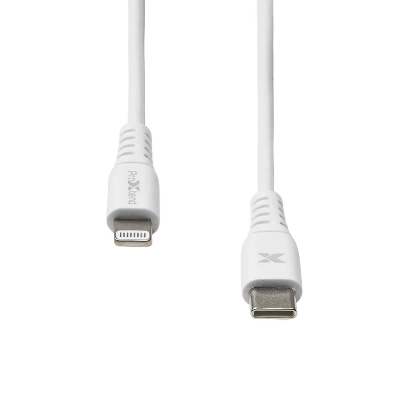 ProXtend - Câble de chargeur Lightning vers USB-C pour iPhone | 1 m | Blanc - PX-LIGHTNINGUSBC1-001W