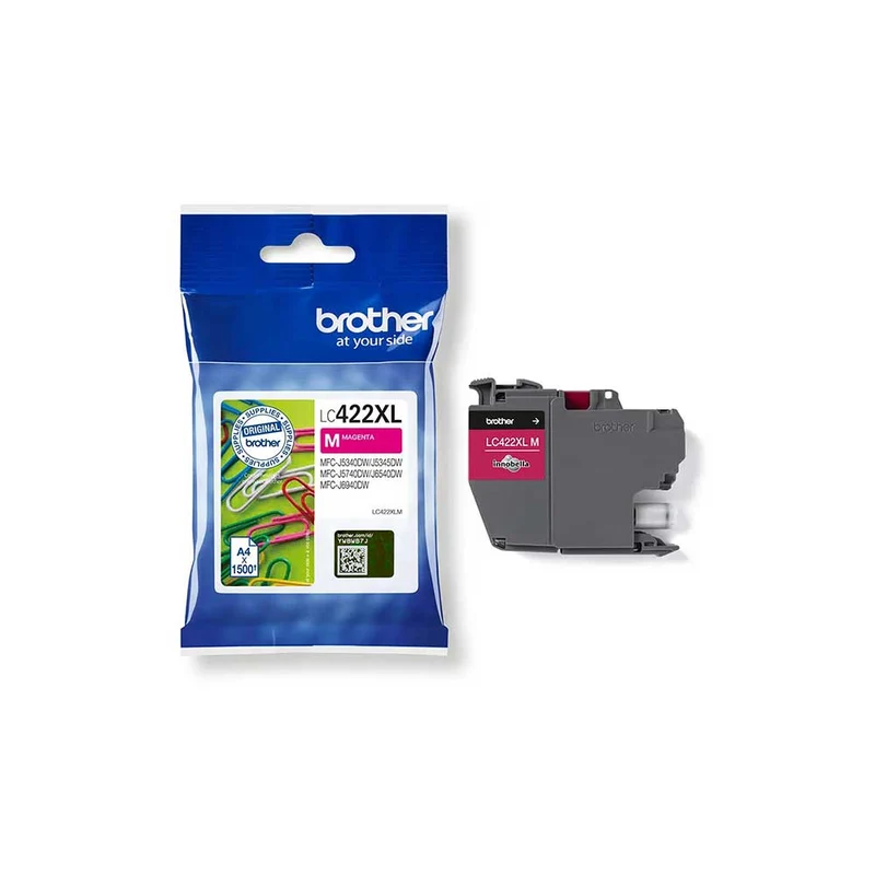 Encre Brother LC422XLM cartouche d'origine - Magenta - LC422XLM