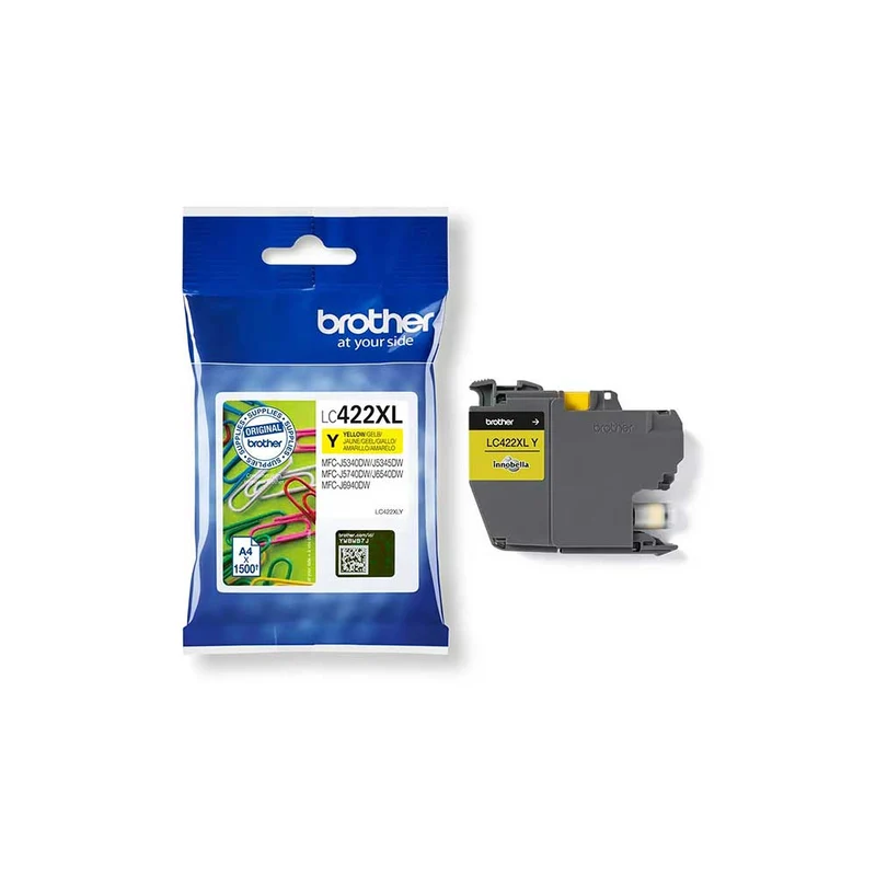 Encre Brother LC422XLY cartouche d'origine - Jaune - LC422XLY