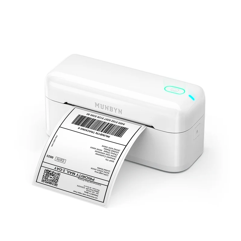 MUNBYN RW402B Bluetooth Thermodrucker für tägliche Versandetiketten