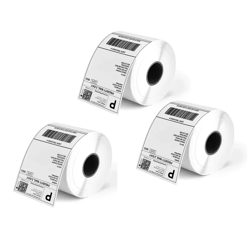 MUNBYN 4" x 6" Fanfold-Versandetiketten für Online-Shops