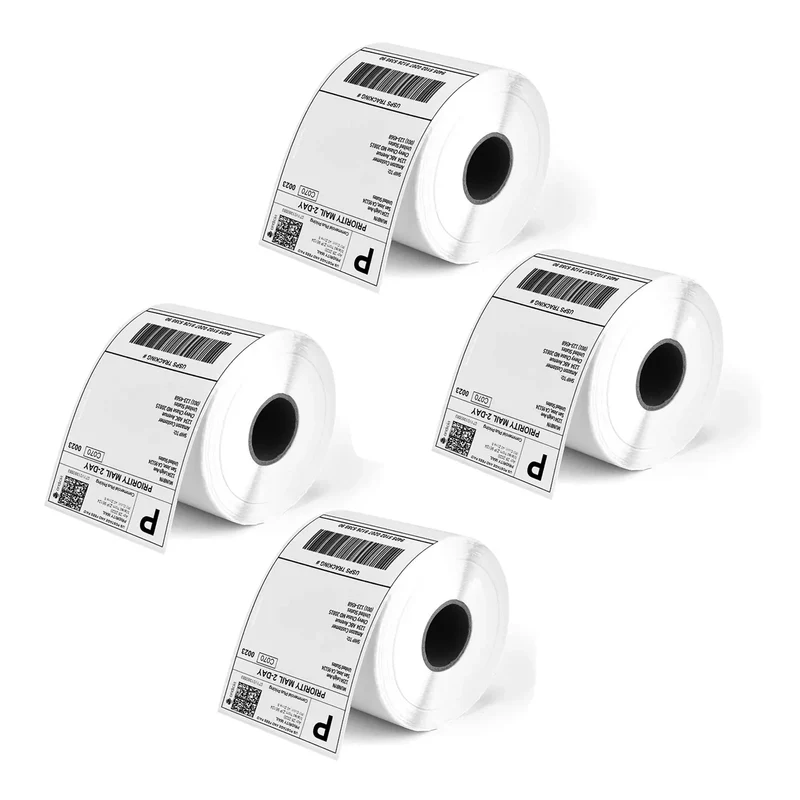 MUNBYN 4" x 6" Fanfold-Versandetiketten für Online-Shops