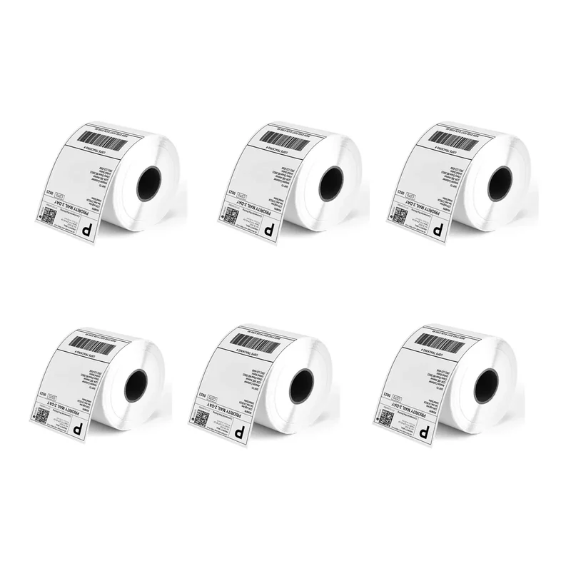 MUNBYN 4" x 6" Fanfold-Versandetiketten für Online-Shops
