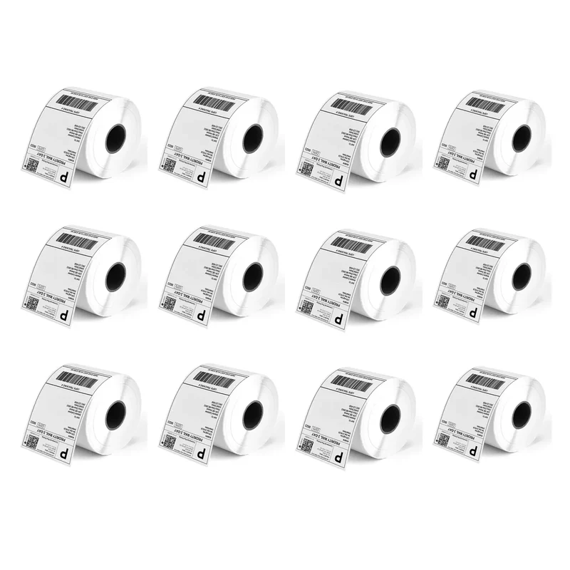 MUNBYN 4" x 6" Fanfold-Versandetiketten für Online-Shops