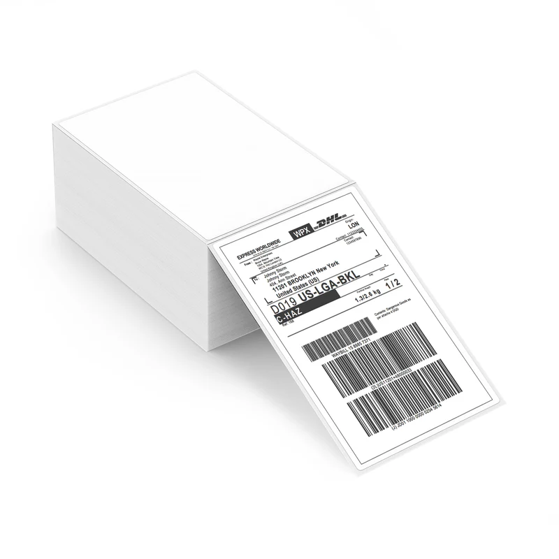 MUNBYN 4" x 6" Fanfold-Versandetiketten für Online-Shops