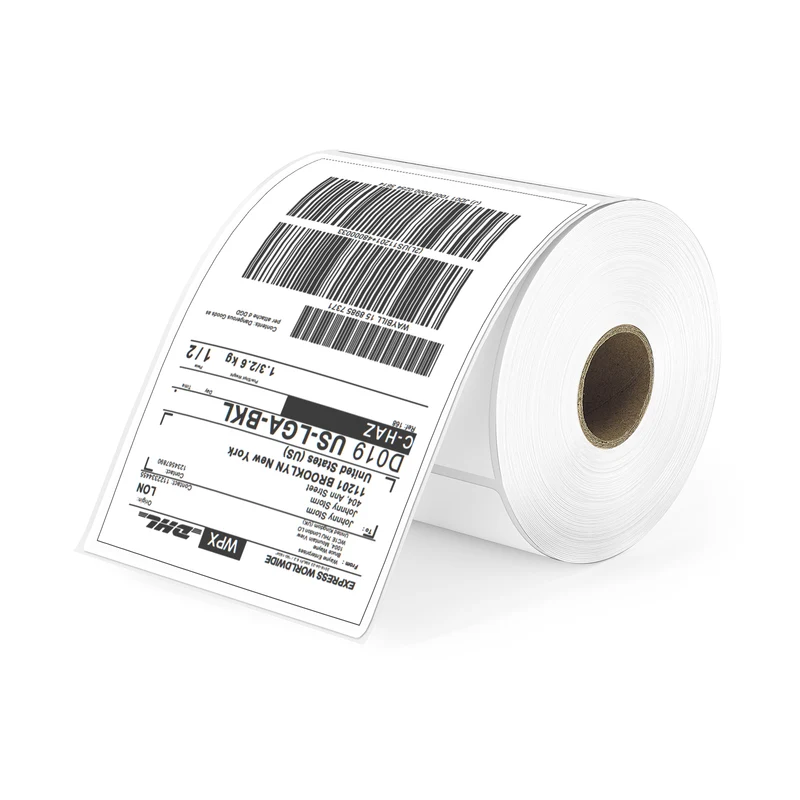 MUNBYN 4" x 6" Thermo-Versandetiketten für Paketversand