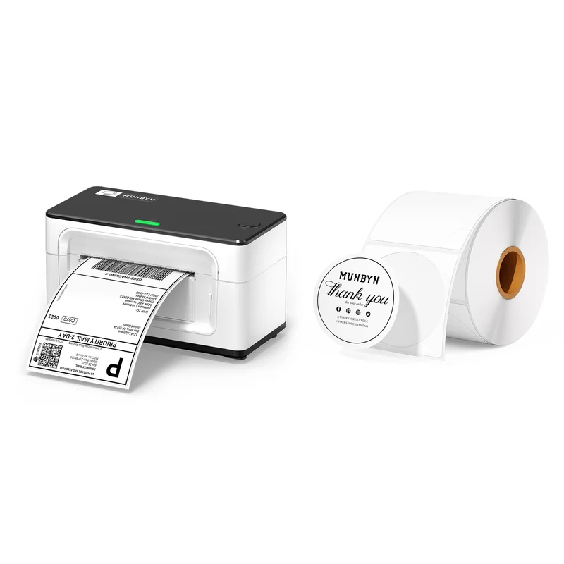 MUNBYN RW941B Bluetooth Thermodrucker für hohen Versandbedarf