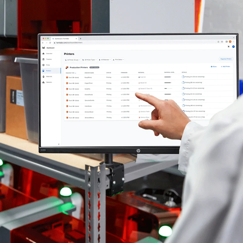 Fleet Control Formlabs