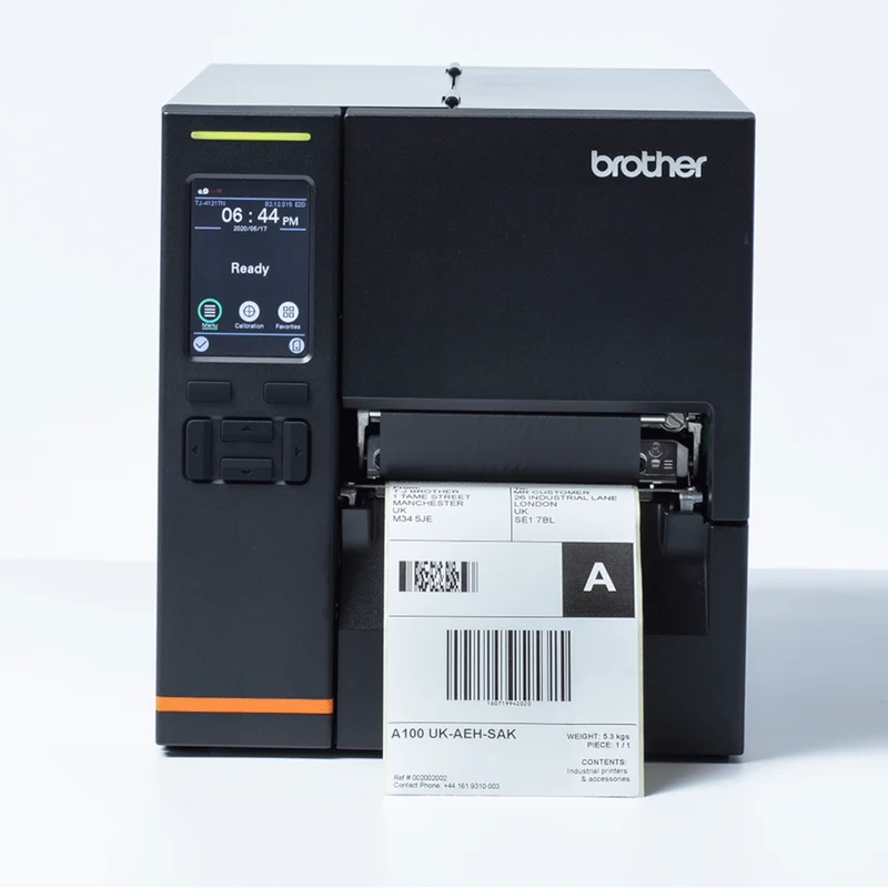 Imprimante d'étiquettes industrielle 300dpi écran Brother - TJ-4121TN