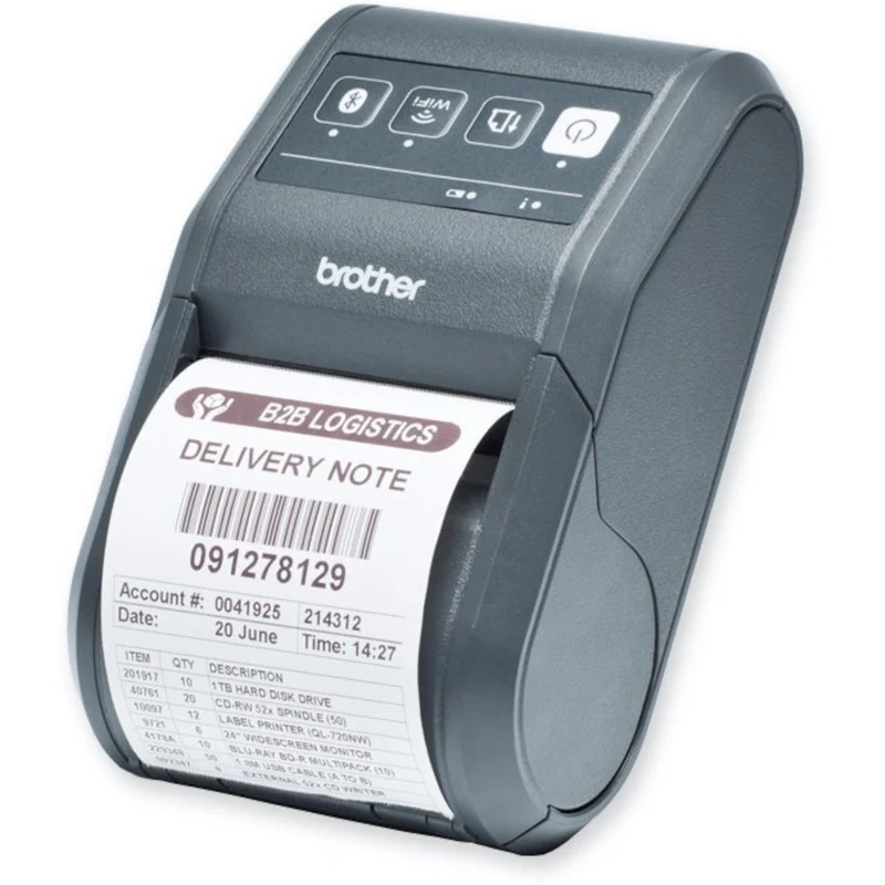 Imprimante mobile 3 pouces pour étiquettes et tickets Brother - RJ-3050