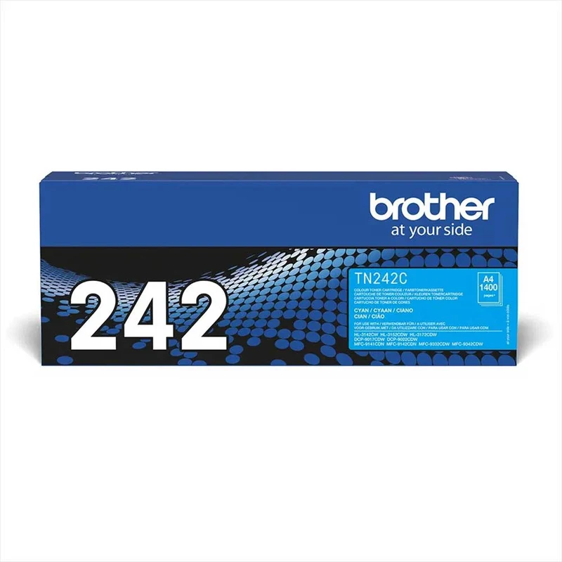 Cartouche de toner d'origine Brother TN242C Cyan - TN-242C