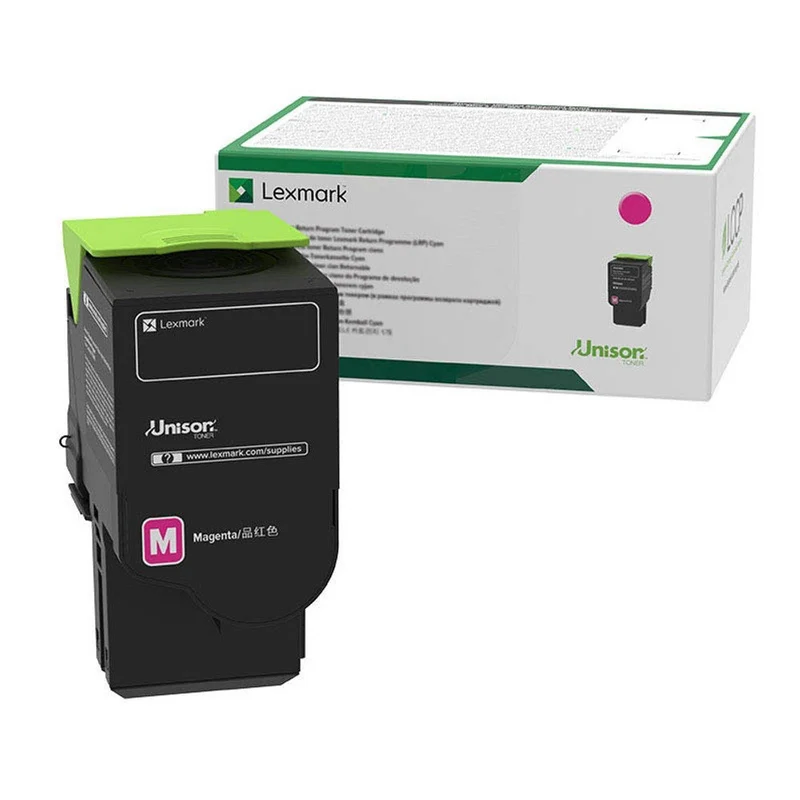 Cartouche de toner d'origine Lexmark Magenta - 78C2XM0