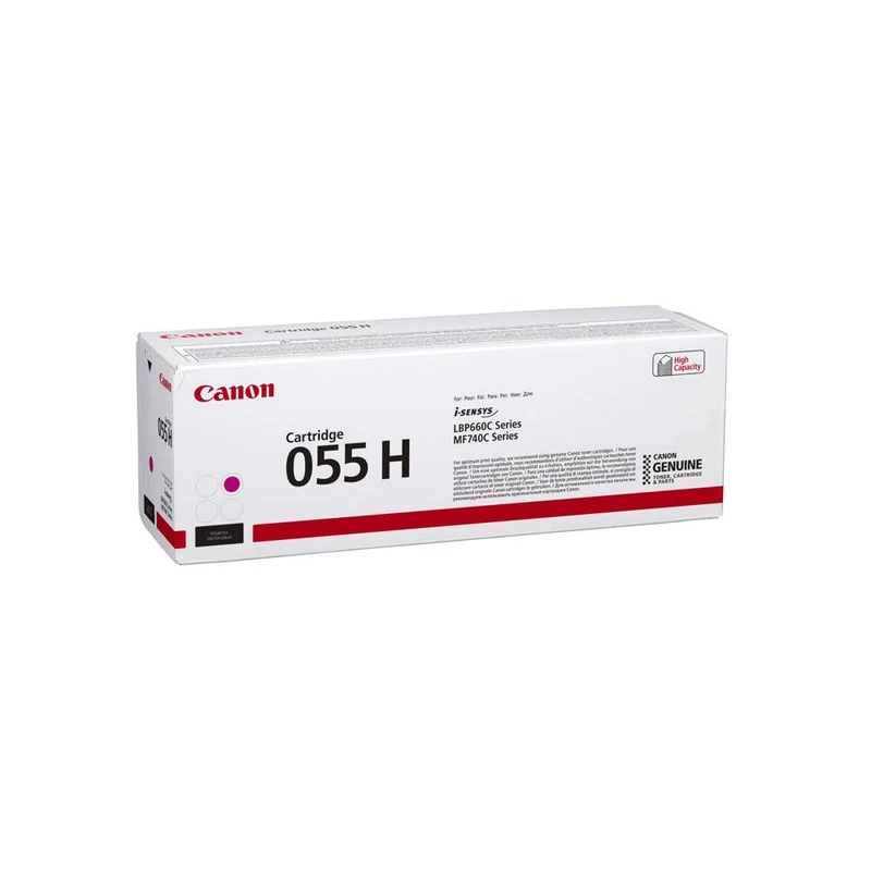 Cartouche de toner d'origine Canon 055H Magenta - 3018C002