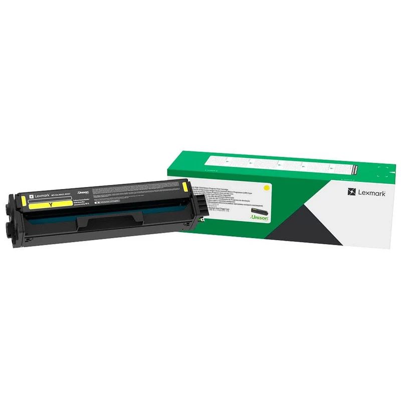 Cartouche de toner d'origine Lexmark Jaune - C332HY0