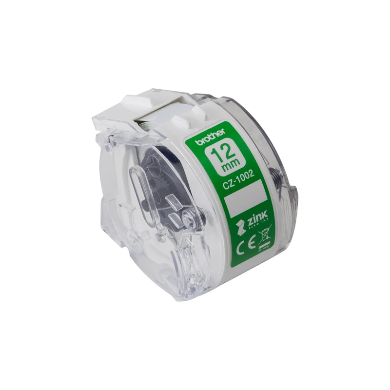 Ruban d'étiquettes tout-en-couleur Brother, 12mm - CZ-1002