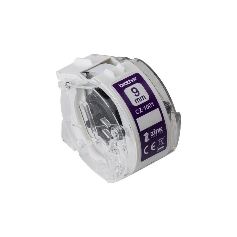 Ruban d'étiquettes tout-en-couleur Brother, 9mm - CZ-1001