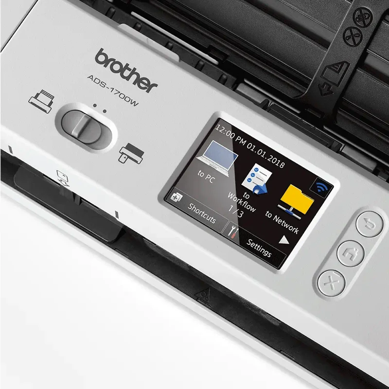 Scanner compact de documents recto-verso Wi-Fi Brother - ADS-1700W