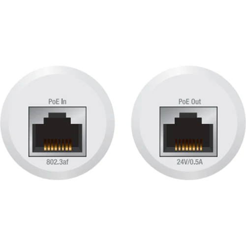 Convertisseur PoE 802.3af / PoE passif indoor Giga Ubiquiti - INS-3AF-I-G