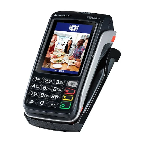 TPE écran couleur tactile Ingenico MOVE 5000 BW3GEM Bluetooth - WiFi - 3G et sans contact