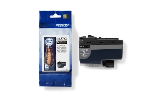 Cartouche d'encre d'origine Brother noir - LC427XLBK
