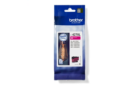 Cartouche d'encre d'origine Brother magenta - LC427XLM