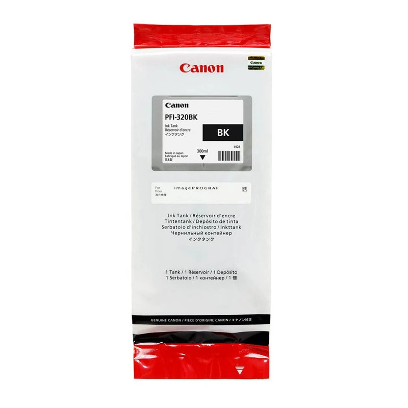 Cartouche d'encre d'origine Canon PFI-320BK Noir - 2890C001
