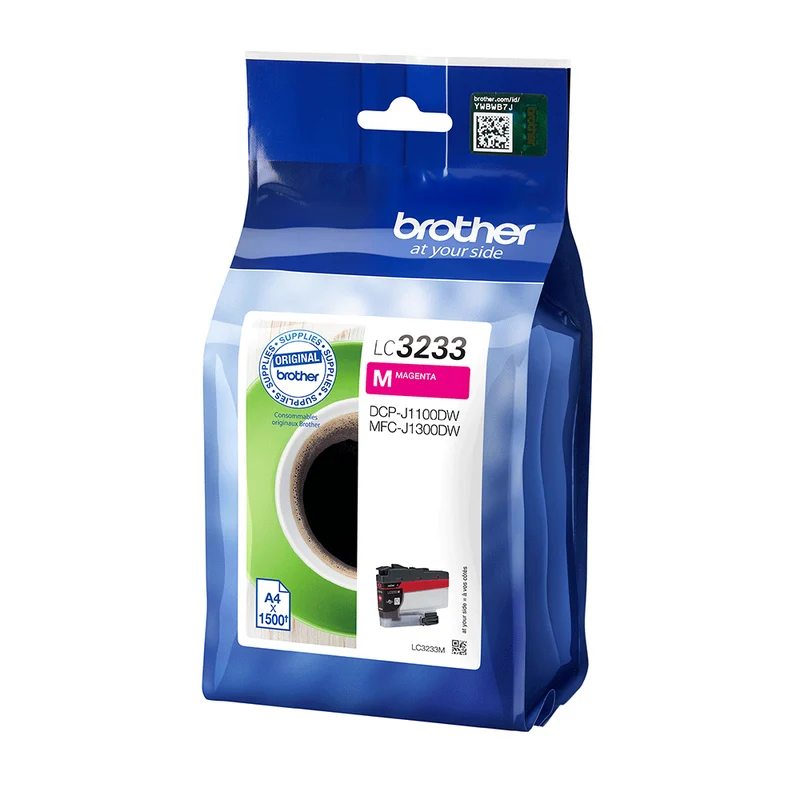 Cartouche d'encre d'origine Brother magenta - LC3233M