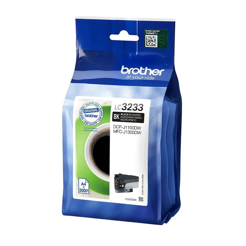 Cartouche d'encre d'origine Brother noir - LC3233BK