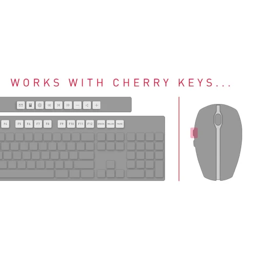 Ensemble Clavier Souris CHERRY DW3000 Noir - JD-0710FR-2