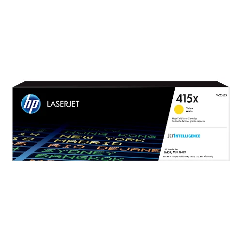Cartouche de toner d'origine HP 415X jaune - W2032X