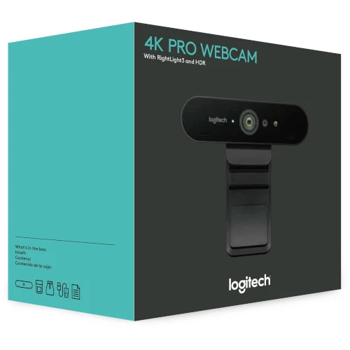 Webcam Logitech BRIO 4K Ultra HD - 960-001106