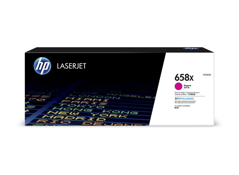 Cartouche de toner d'origine HP 658X magenta - W2003X