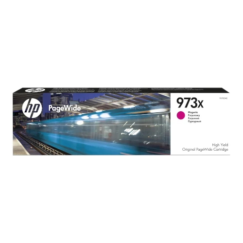 Cartouche d'encre PageWide d'origine HP 973X magenta - F6T82AE