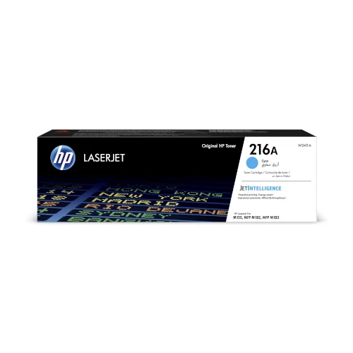 Cartouche de toner d'origine HP 216A cyan - W2411A