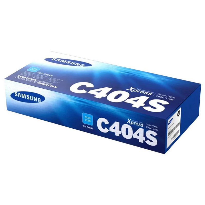 Cartouche de toner d'origine Samsung CLT-C404S cyan - ST966A