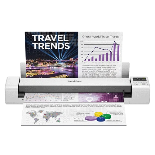 Scanner mobile de documents Wi-Fi et recto-verso Brother - DS-940DW