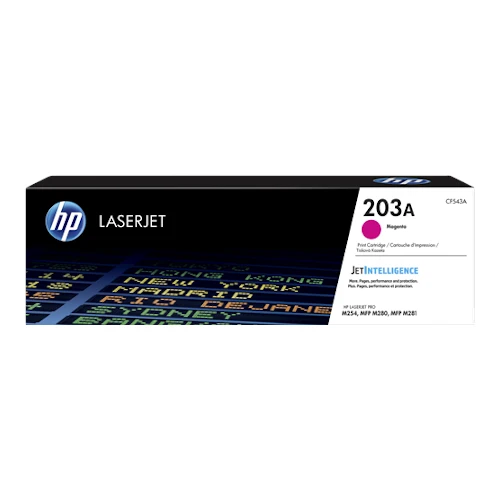 Cartouche de toner d'origine HP 203A magenta - CF543A