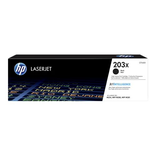 Cartouche de toner d'origine HP 203X noir - CF540X