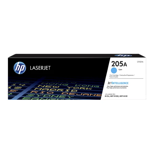 Cartouche de toner d'origine HP 205A cyan - CF531A