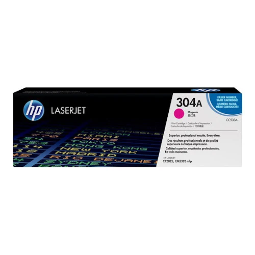 Cartouche de toner d'origine HP 304A magenta - CC533A
